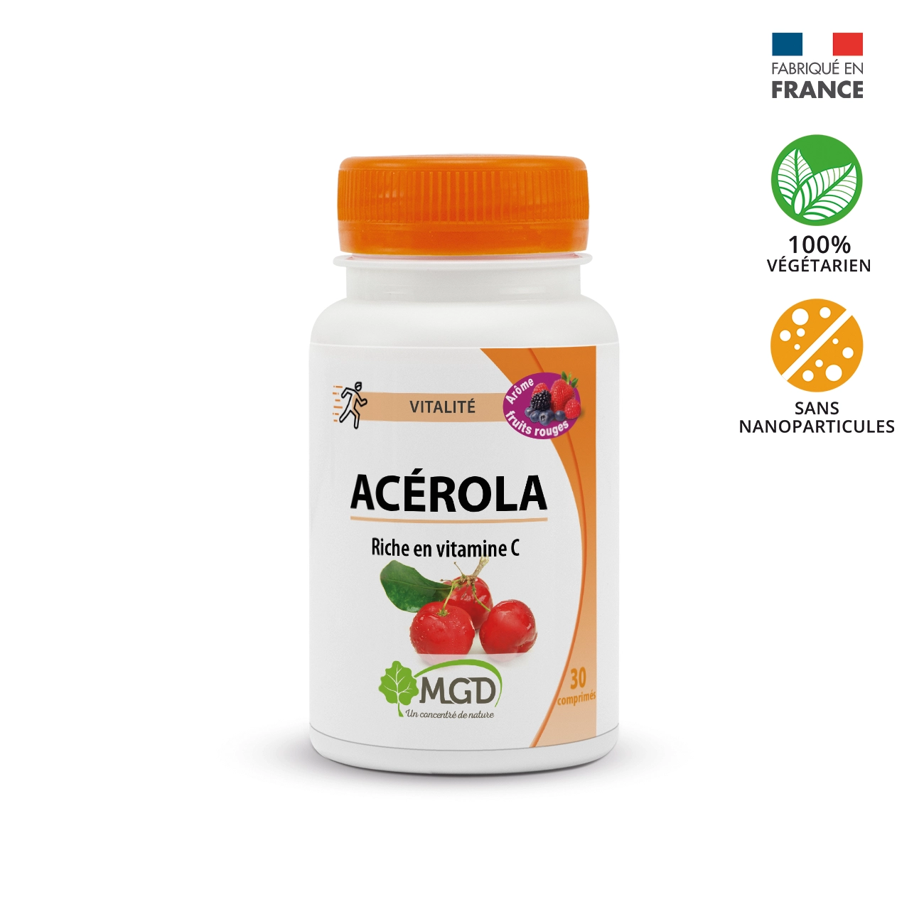 Acérola fruits rouges