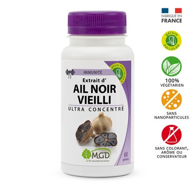 Ail noir vieilli