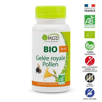 Gelée royale et pollen BIO