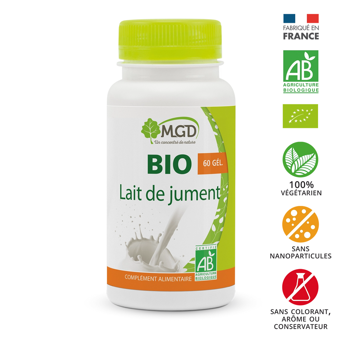 Lait de jument BIO