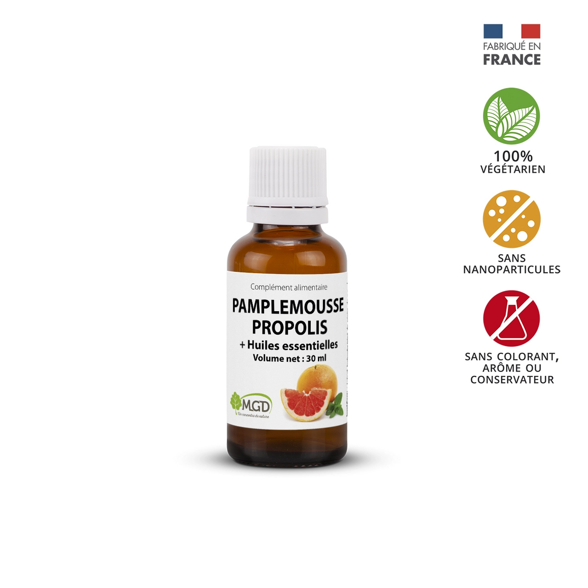 Pamplemousse et propolis