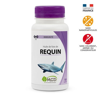 Huile de foie de requin