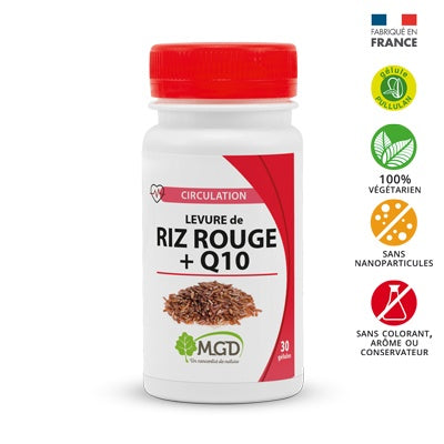 Levure de riz rouge + q10
